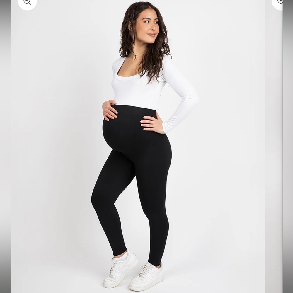 Black Lasora Maternity leggings size small